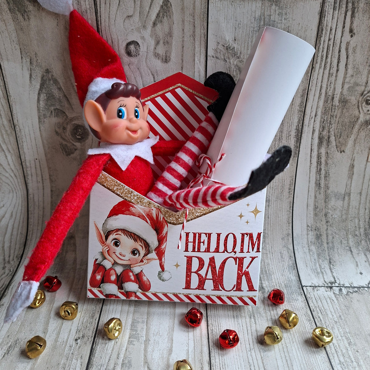 Personalised Elf Arrival and Leaving Letters