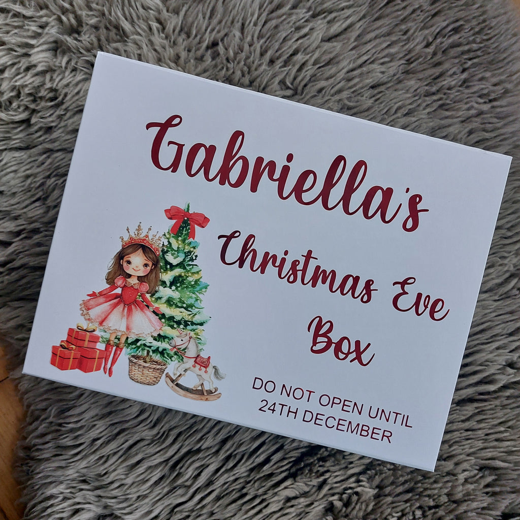 Personalised Sugarplum Fairy Christmas Eve Box – Empty