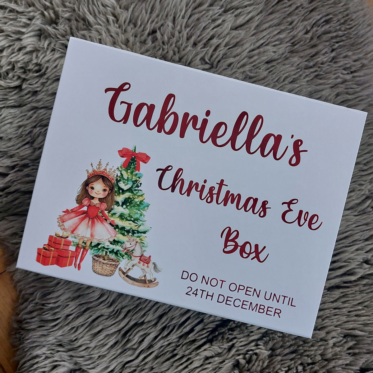 Personalised Sugarplum Fairy Christmas Eve Box – Empty