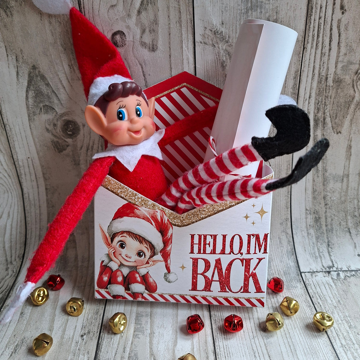 Personalised Elf Arrival and Leaving Letters