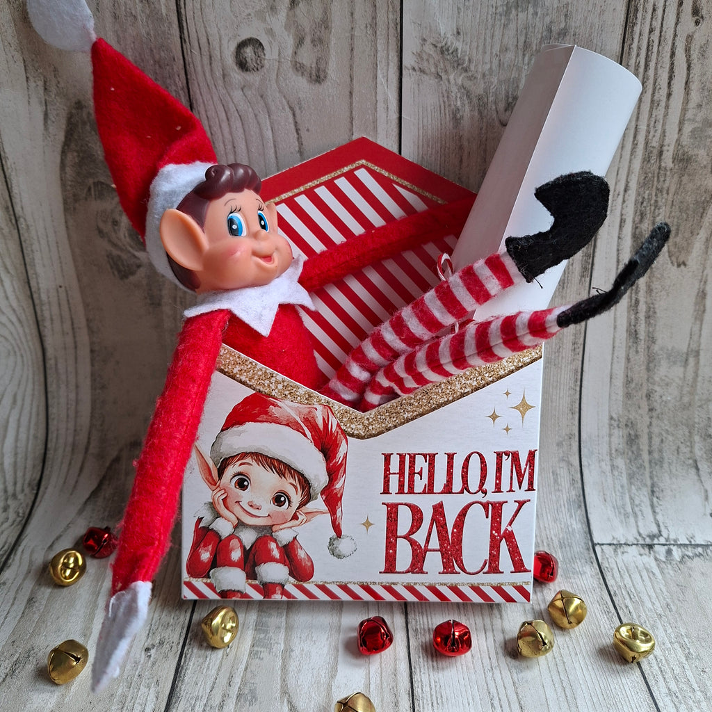 Personalised Elf Arrival and Leaving Letters